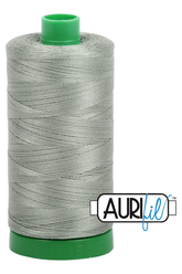 Aurifil Mako 40wt 2-ply Cotton 1000 m 1094 yd. spool - 5019 Military Green
